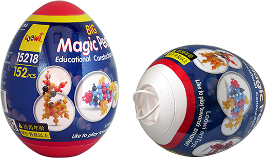 Loowi Big Magic Pearls in Colored Loowi Big Egg