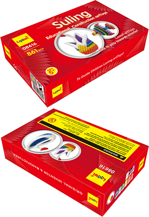 Loowi Suling, Customized Colorful Box, Model: LWSL861, Booking No.: 08616